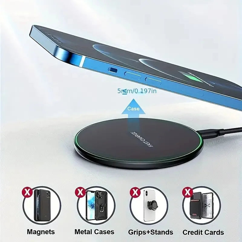 Cargador Inalámbrico de 30W (con cable)