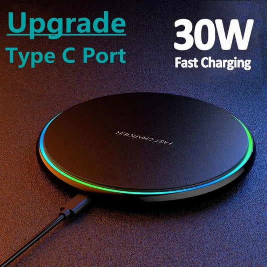 Cargador Inalámbrico de 30W (con cable)